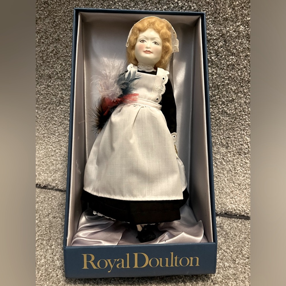 Royal Doulton NISBET Collector Victorian Birthday Doll Saturday’s Porcelain